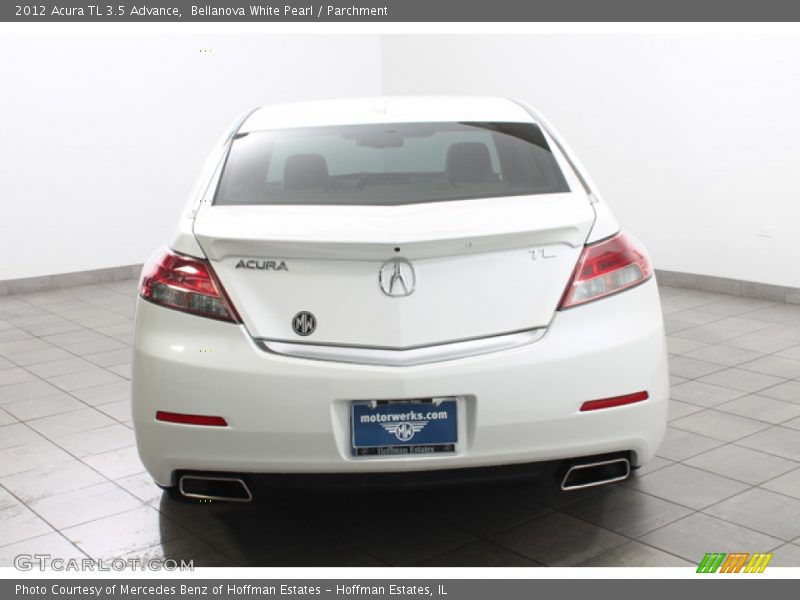 Bellanova White Pearl / Parchment 2012 Acura TL 3.5 Advance