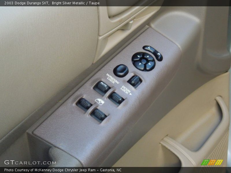 Controls of 2003 Durango SXT