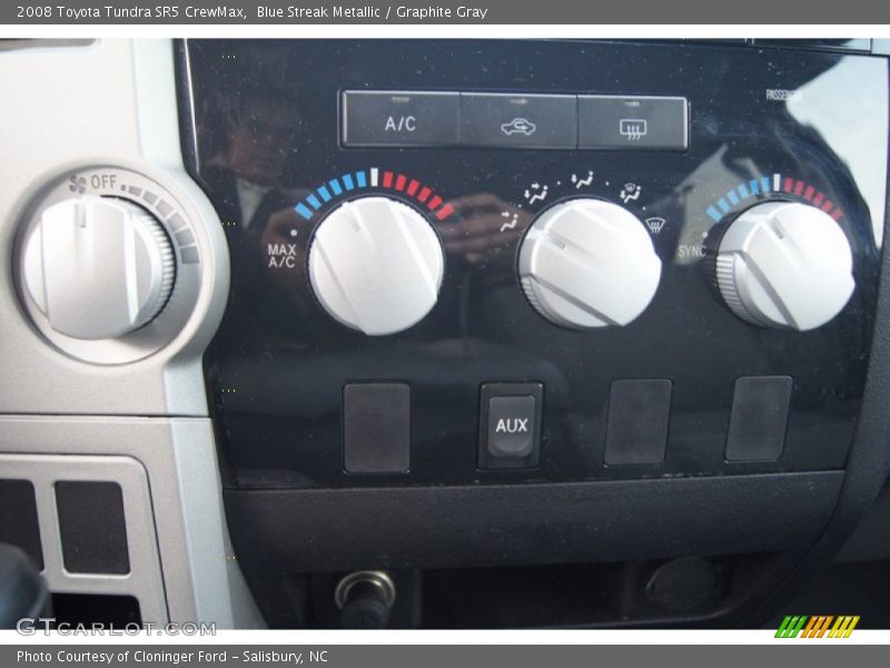 Blue Streak Metallic / Graphite Gray 2008 Toyota Tundra SR5 CrewMax