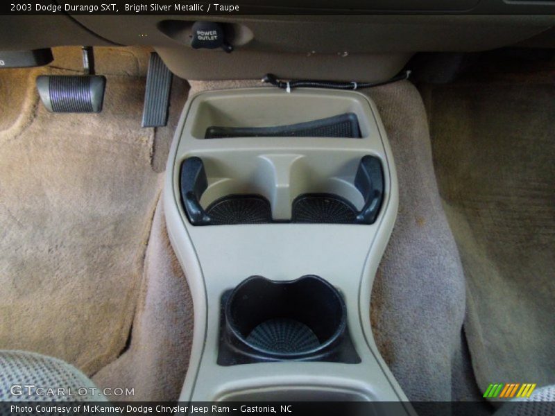 Bright Silver Metallic / Taupe 2003 Dodge Durango SXT