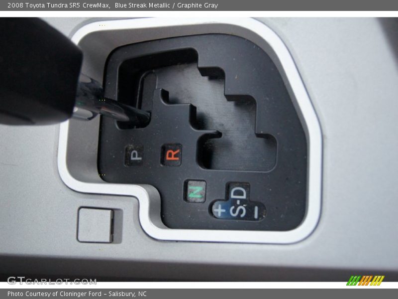 Blue Streak Metallic / Graphite Gray 2008 Toyota Tundra SR5 CrewMax