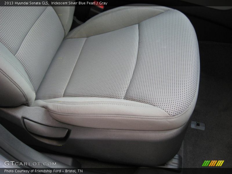 Iridescent Silver Blue Pearl / Gray 2013 Hyundai Sonata GLS