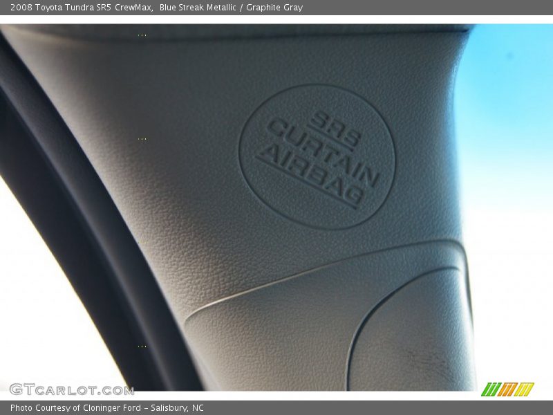 Blue Streak Metallic / Graphite Gray 2008 Toyota Tundra SR5 CrewMax
