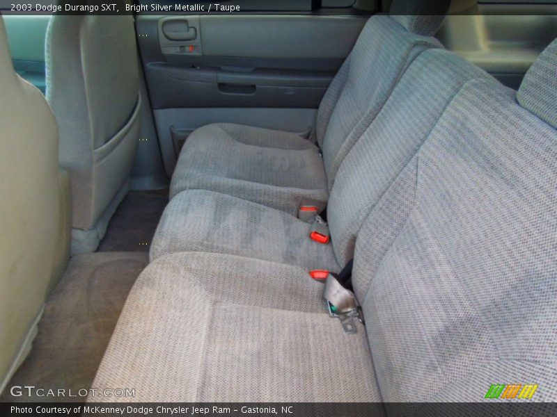 Rear Seat of 2003 Durango SXT