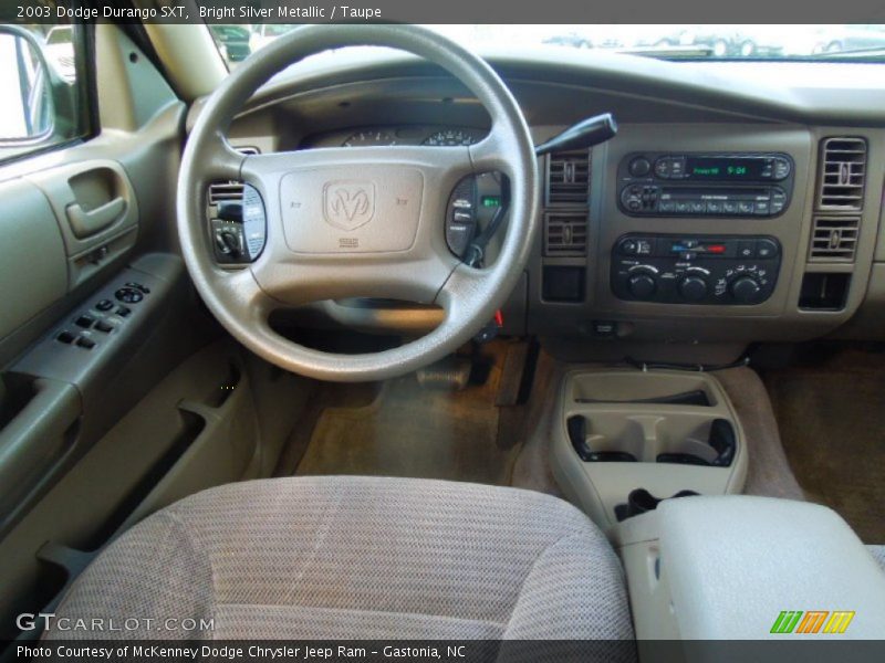 Dashboard of 2003 Durango SXT