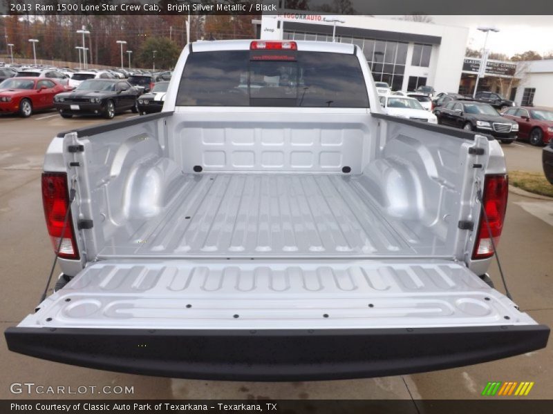 Bright Silver Metallic / Black 2013 Ram 1500 Lone Star Crew Cab