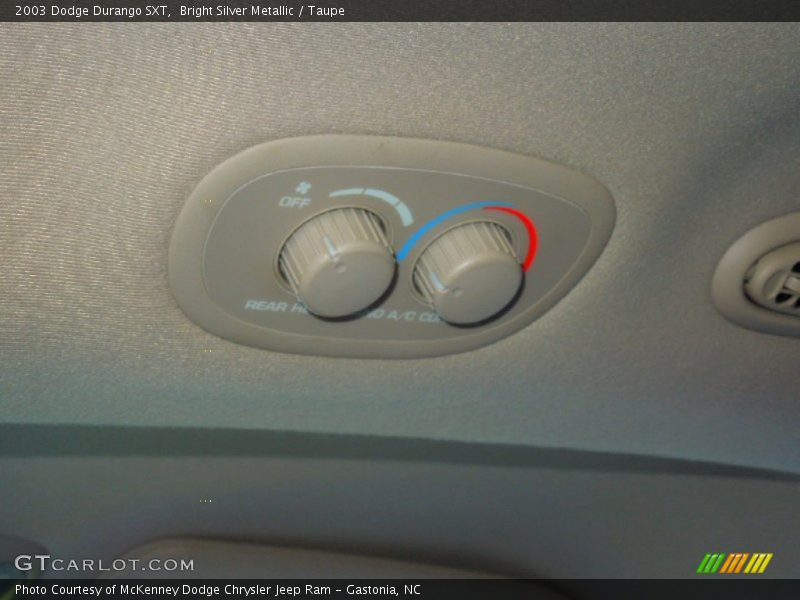 Bright Silver Metallic / Taupe 2003 Dodge Durango SXT