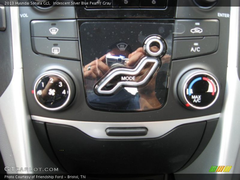 Iridescent Silver Blue Pearl / Gray 2013 Hyundai Sonata GLS