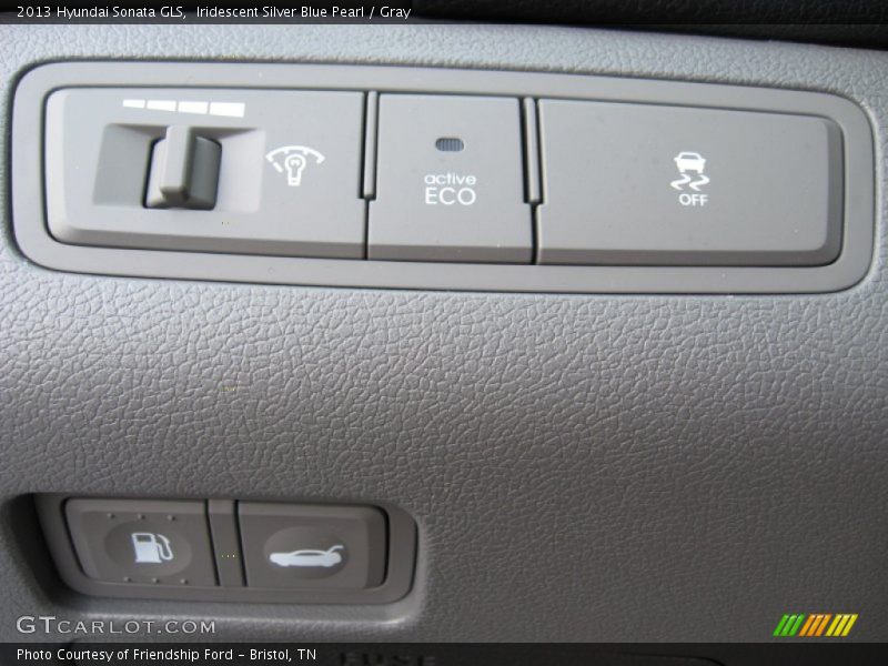 Iridescent Silver Blue Pearl / Gray 2013 Hyundai Sonata GLS