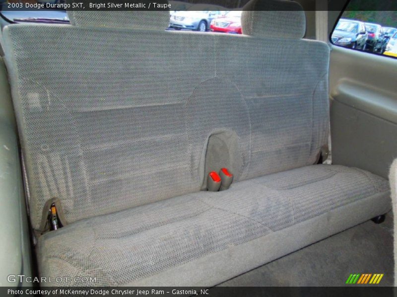 Rear Seat of 2003 Durango SXT