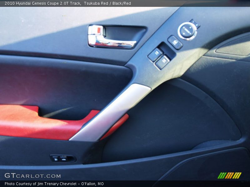 Tsukuba Red / Black/Red 2010 Hyundai Genesis Coupe 2.0T Track