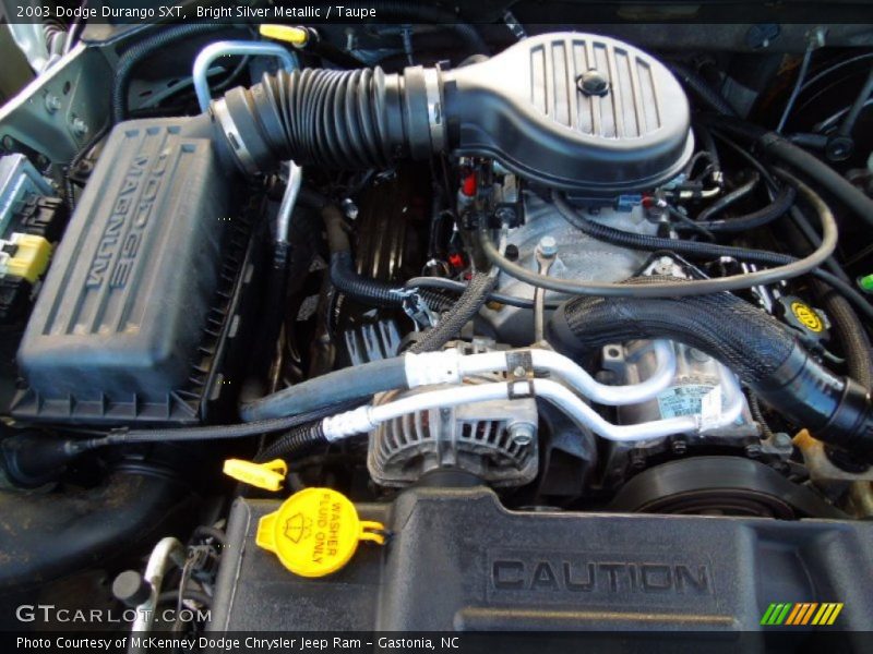  2003 Durango SXT Engine - 5.9 Liter OHV 16-Valve V8