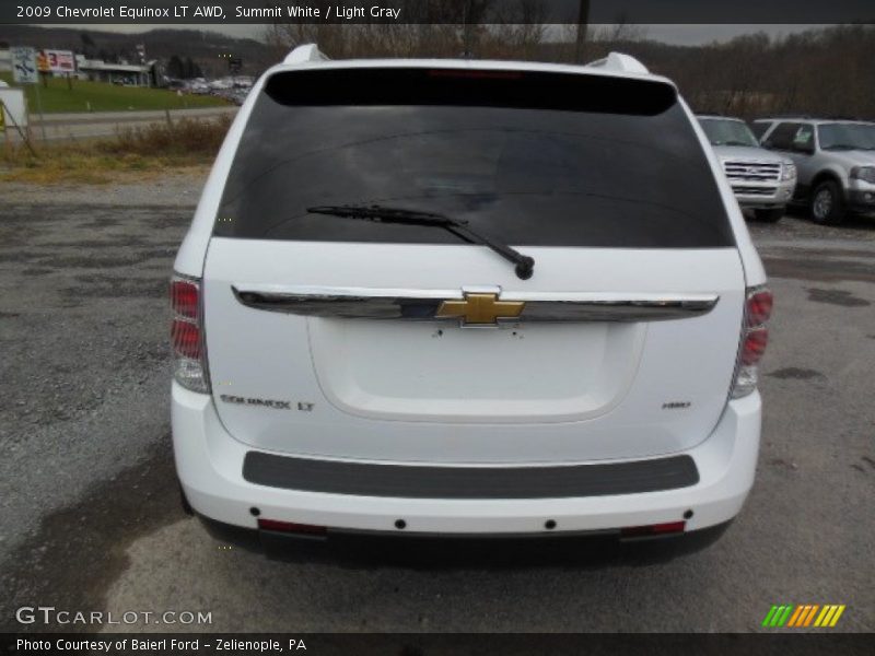 Summit White / Light Gray 2009 Chevrolet Equinox LT AWD