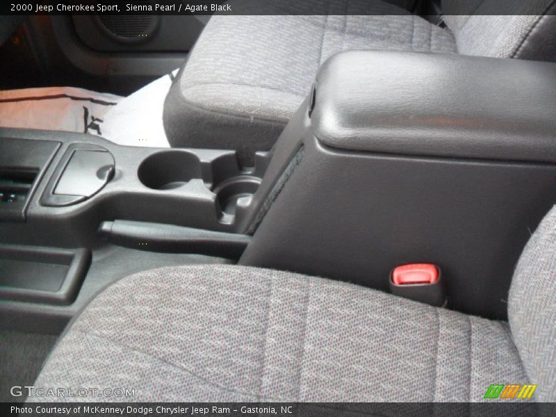 Sienna Pearl / Agate Black 2000 Jeep Cherokee Sport