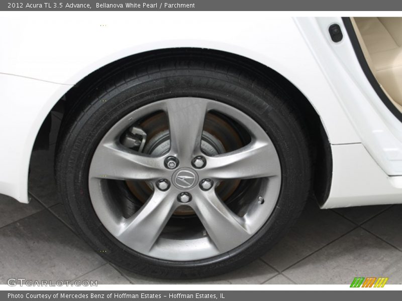 Bellanova White Pearl / Parchment 2012 Acura TL 3.5 Advance