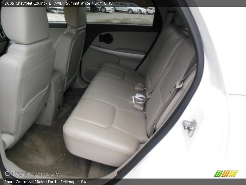 Summit White / Light Gray 2009 Chevrolet Equinox LT AWD