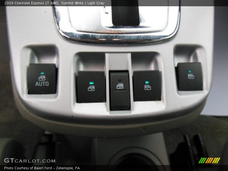 Controls of 2009 Equinox LT AWD