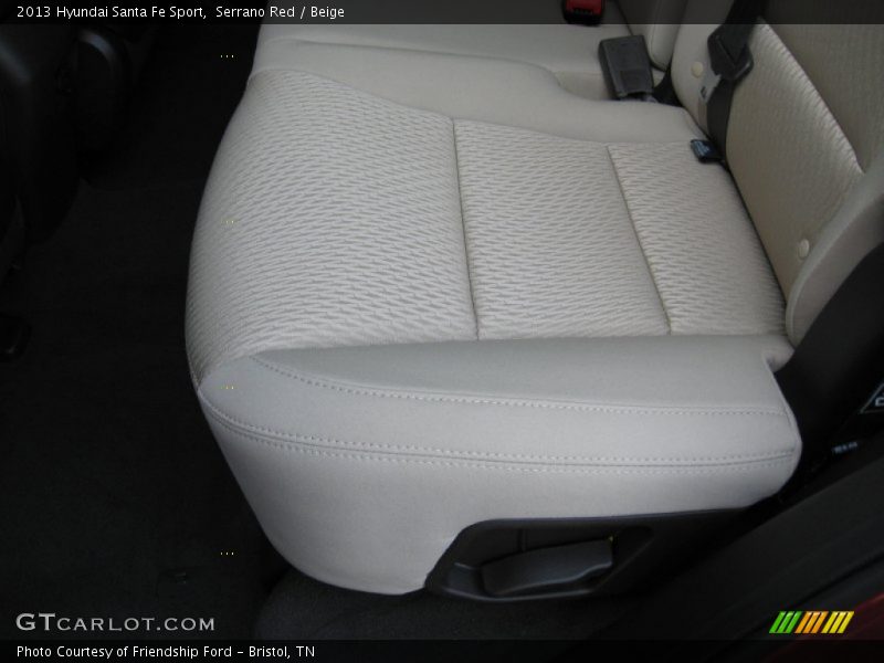 Serrano Red / Beige 2013 Hyundai Santa Fe Sport