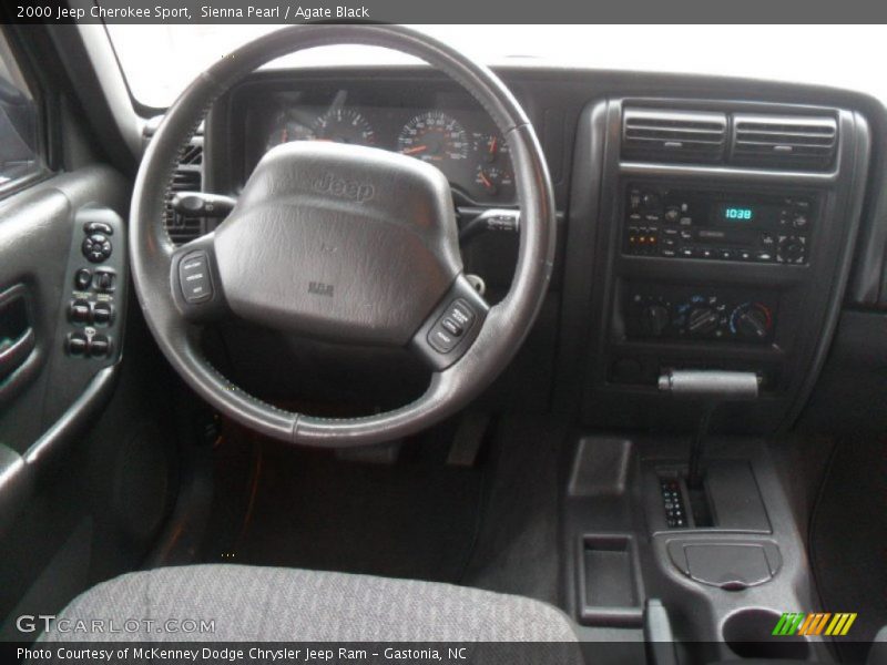 Dashboard of 2000 Cherokee Sport