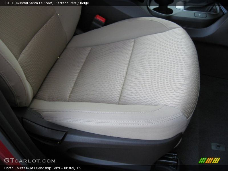 Serrano Red / Beige 2013 Hyundai Santa Fe Sport