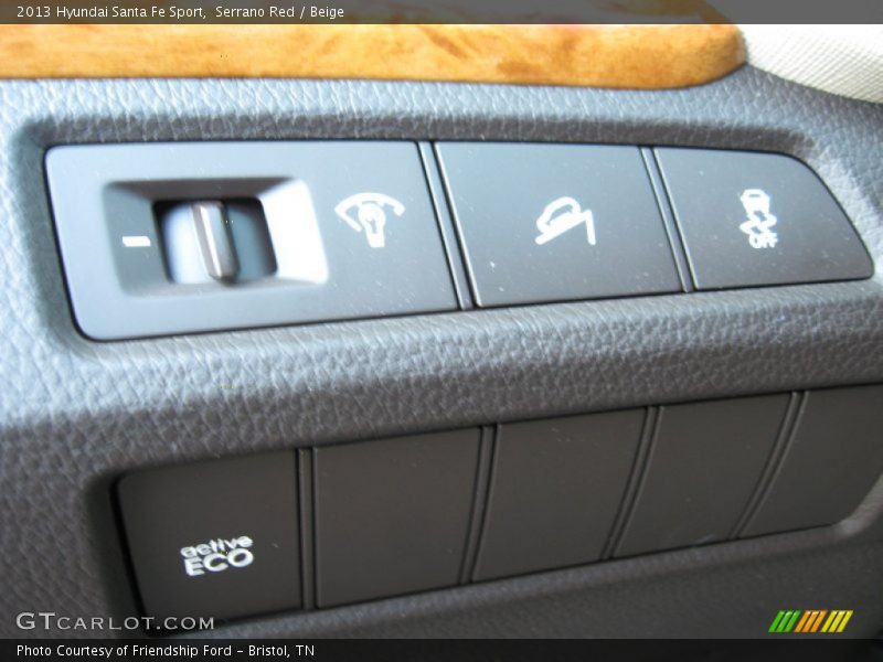 Serrano Red / Beige 2013 Hyundai Santa Fe Sport