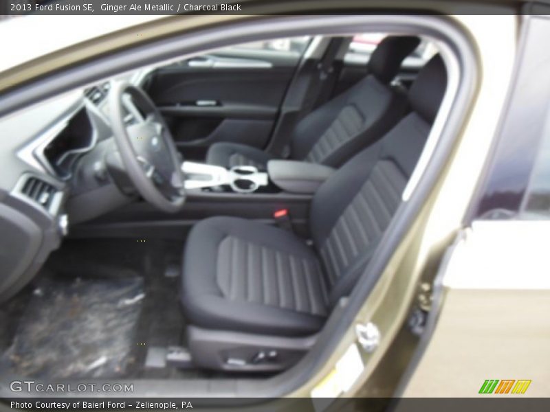 Ginger Ale Metallic / Charcoal Black 2013 Ford Fusion SE