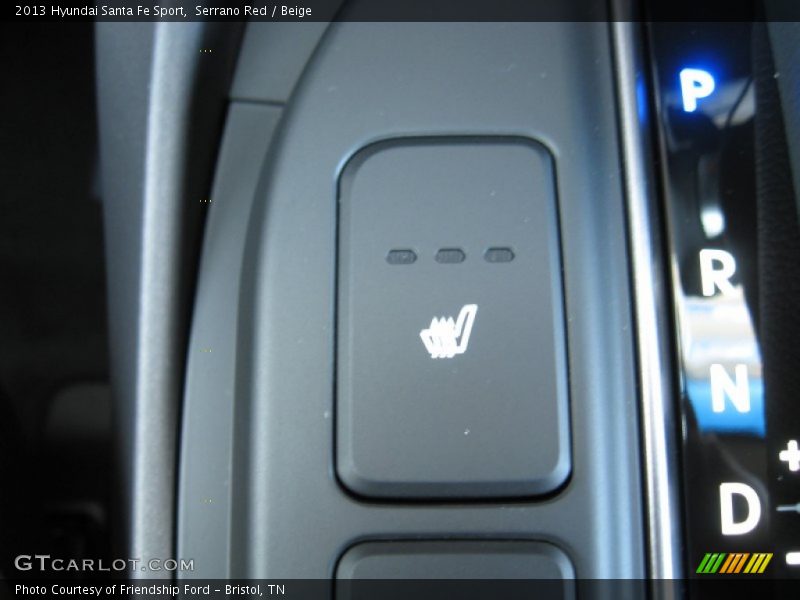 Serrano Red / Beige 2013 Hyundai Santa Fe Sport