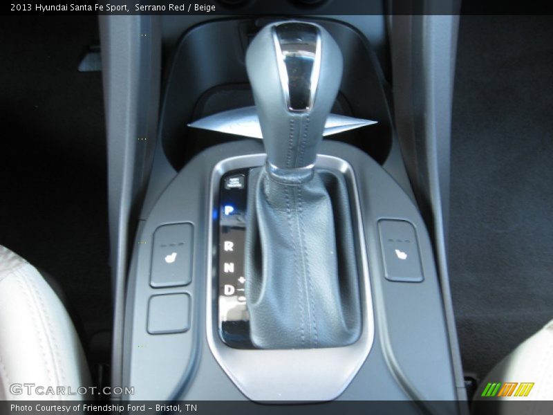 Serrano Red / Beige 2013 Hyundai Santa Fe Sport