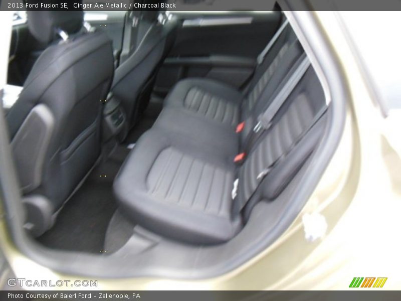 Ginger Ale Metallic / Charcoal Black 2013 Ford Fusion SE