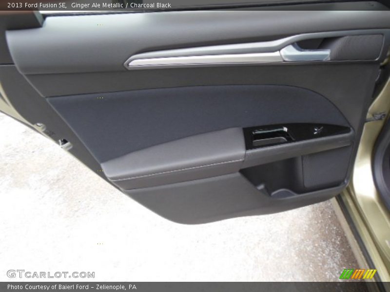 Ginger Ale Metallic / Charcoal Black 2013 Ford Fusion SE