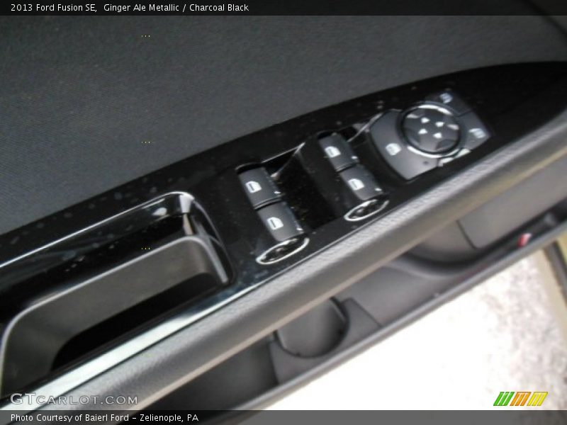 Ginger Ale Metallic / Charcoal Black 2013 Ford Fusion SE