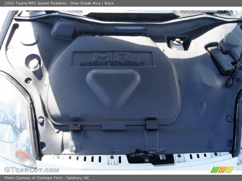 Silver Streak Mica / Black 2003 Toyota MR2 Spyder Roadster