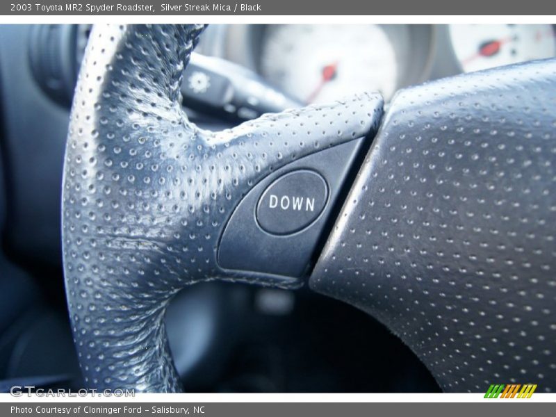 Silver Streak Mica / Black 2003 Toyota MR2 Spyder Roadster