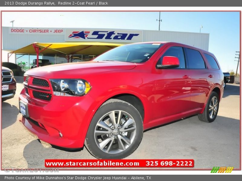 Redline 2-Coat Pearl / Black 2013 Dodge Durango Rallye