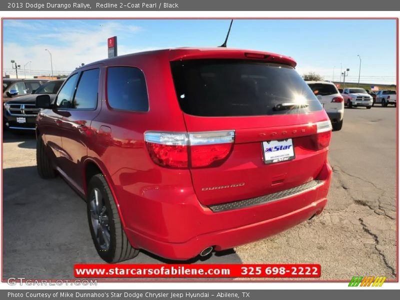 Redline 2-Coat Pearl / Black 2013 Dodge Durango Rallye