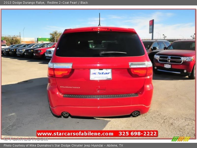 Redline 2-Coat Pearl / Black 2013 Dodge Durango Rallye