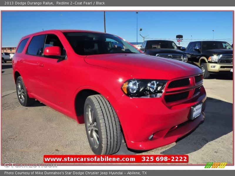 Redline 2-Coat Pearl / Black 2013 Dodge Durango Rallye