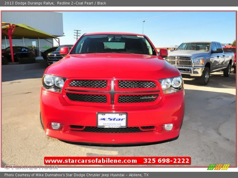 Redline 2-Coat Pearl / Black 2013 Dodge Durango Rallye