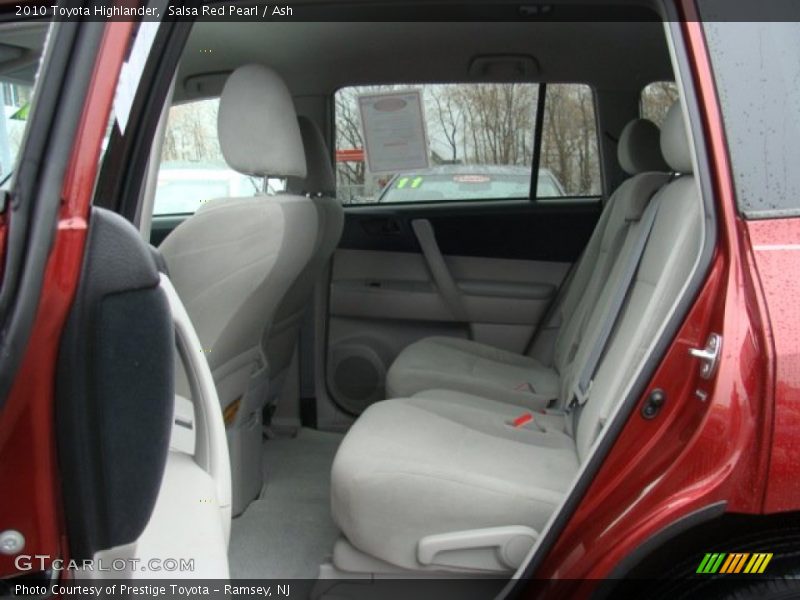 Salsa Red Pearl / Ash 2010 Toyota Highlander