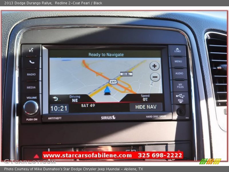 Redline 2-Coat Pearl / Black 2013 Dodge Durango Rallye