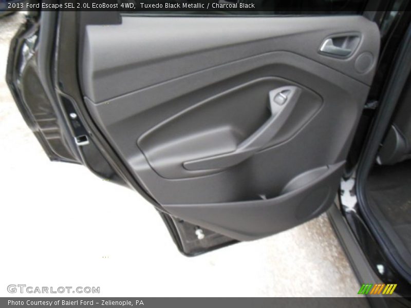 Tuxedo Black Metallic / Charcoal Black 2013 Ford Escape SEL 2.0L EcoBoost 4WD