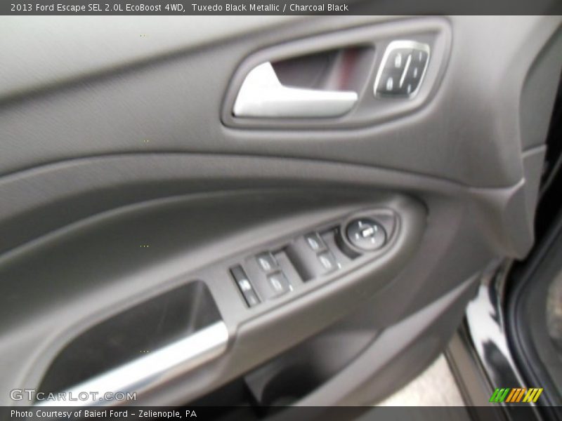Tuxedo Black Metallic / Charcoal Black 2013 Ford Escape SEL 2.0L EcoBoost 4WD