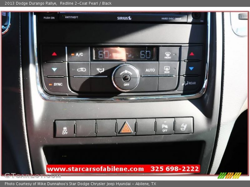 Redline 2-Coat Pearl / Black 2013 Dodge Durango Rallye
