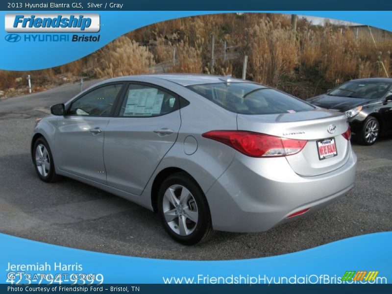 Silver / Gray 2013 Hyundai Elantra GLS