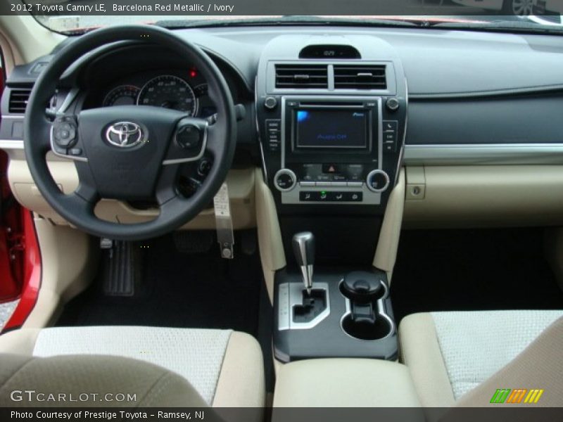 Barcelona Red Metallic / Ivory 2012 Toyota Camry LE