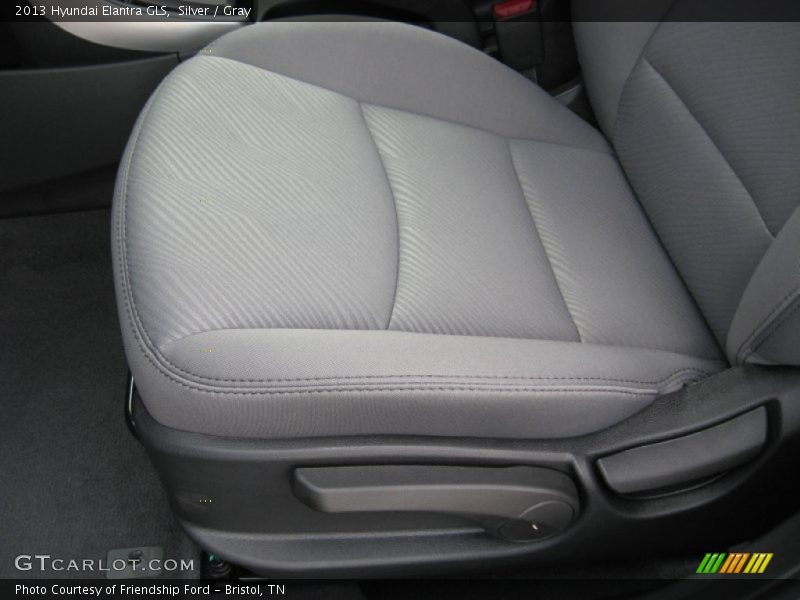 Silver / Gray 2013 Hyundai Elantra GLS