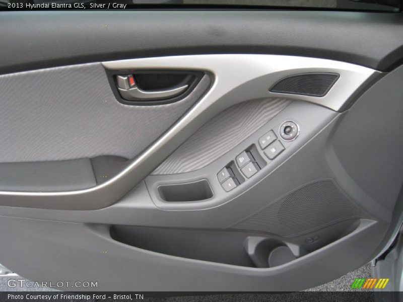 Silver / Gray 2013 Hyundai Elantra GLS