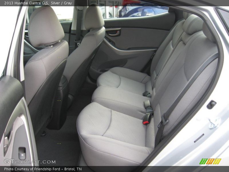 Silver / Gray 2013 Hyundai Elantra GLS
