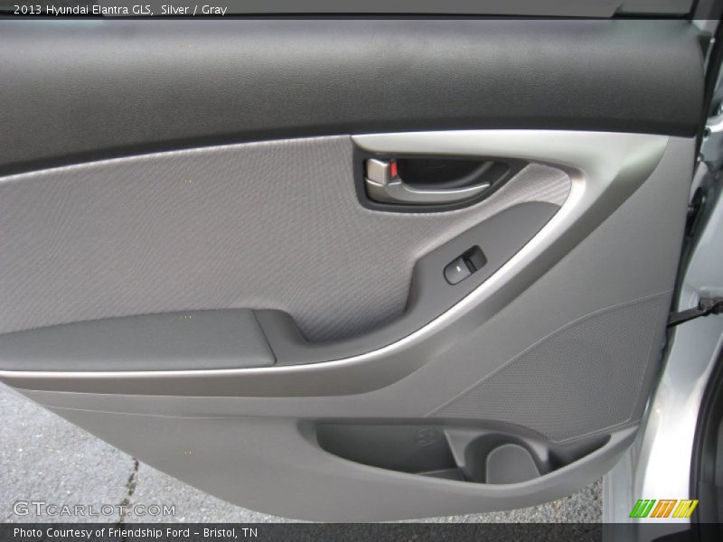 Silver / Gray 2013 Hyundai Elantra GLS