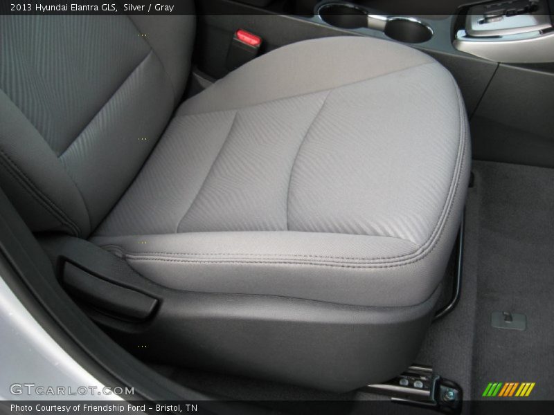 Silver / Gray 2013 Hyundai Elantra GLS